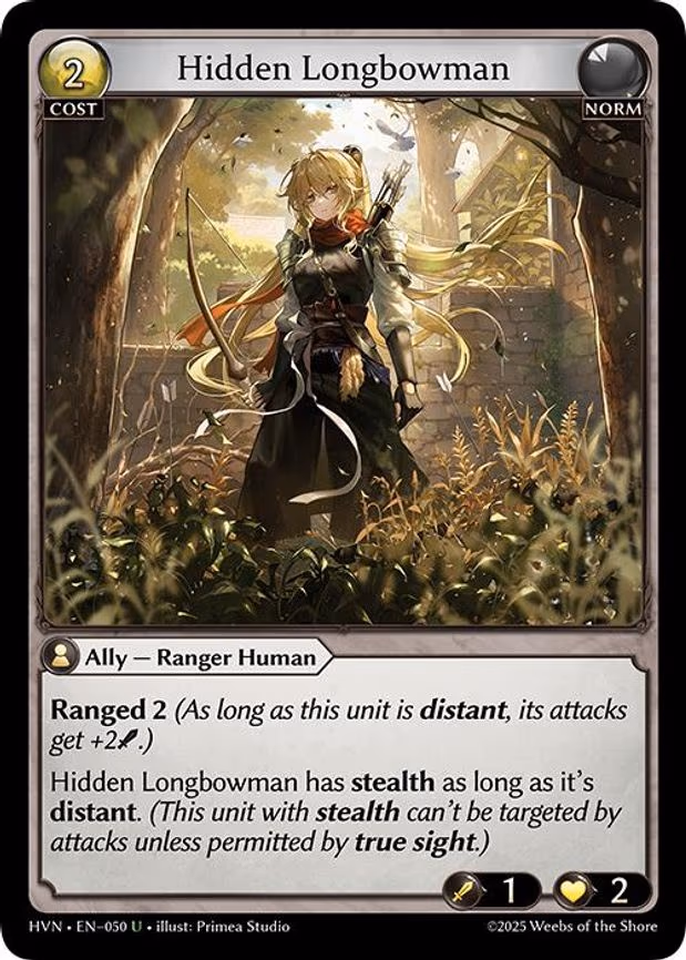 Hidden Longbowman - Uncommon (050)