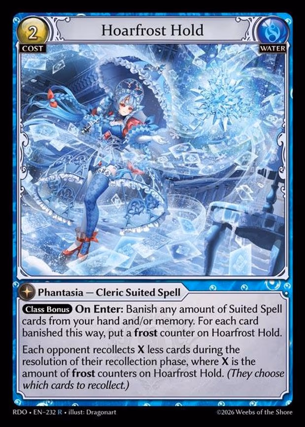 Hoarfrost Hold - Rare (232)