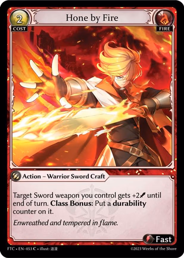 Hone by Fire
