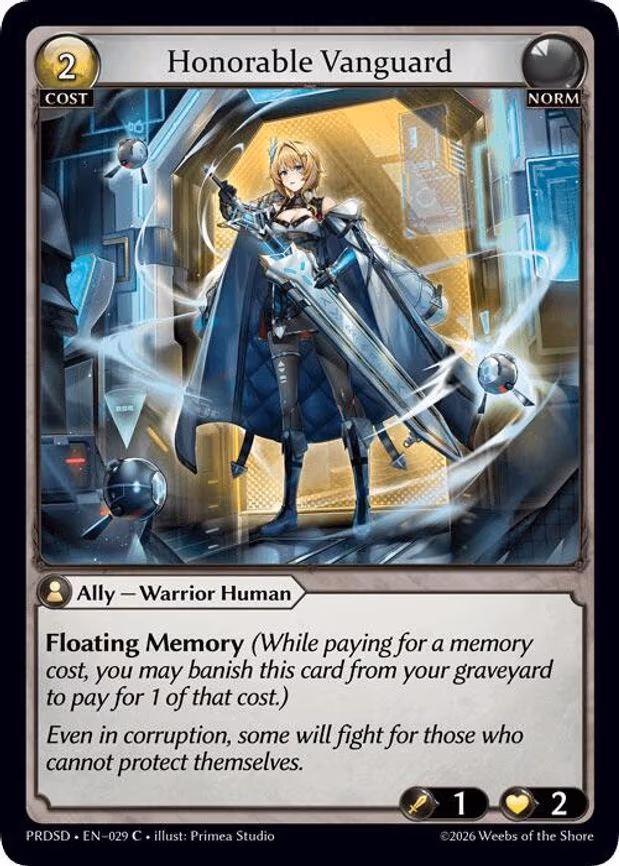 Honorable Vanguard - Common (029)