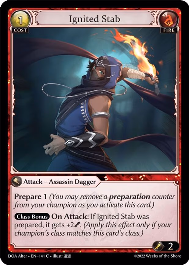 Ignited Stab - Common (141)