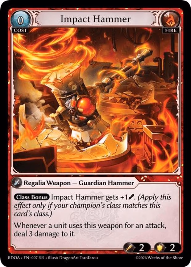 Impact Hammer - Super Rare (007)