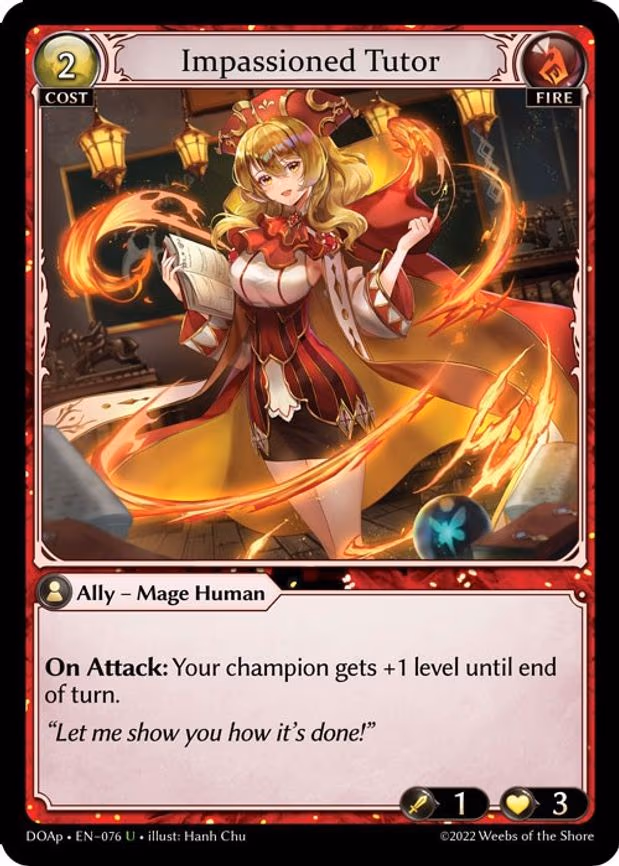 Impassioned Tutor - Uncommon (076)