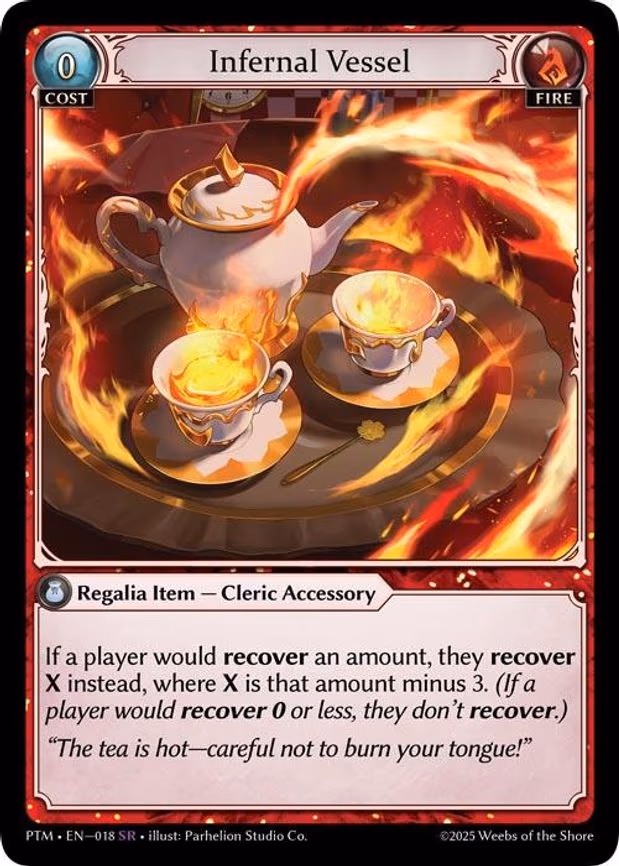 Infernal Vessel - Super Rare (018)