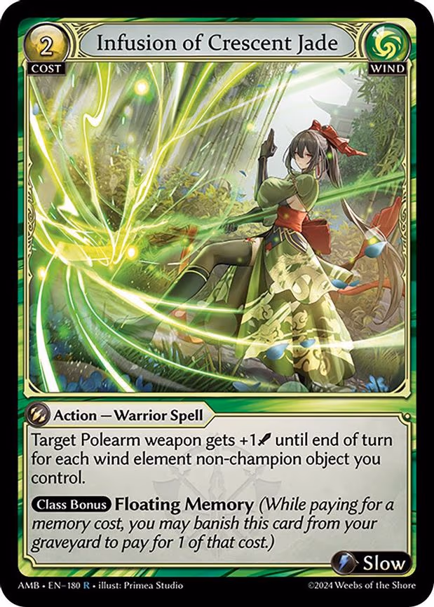 Infusion of Crescent Jade - Rare (180)