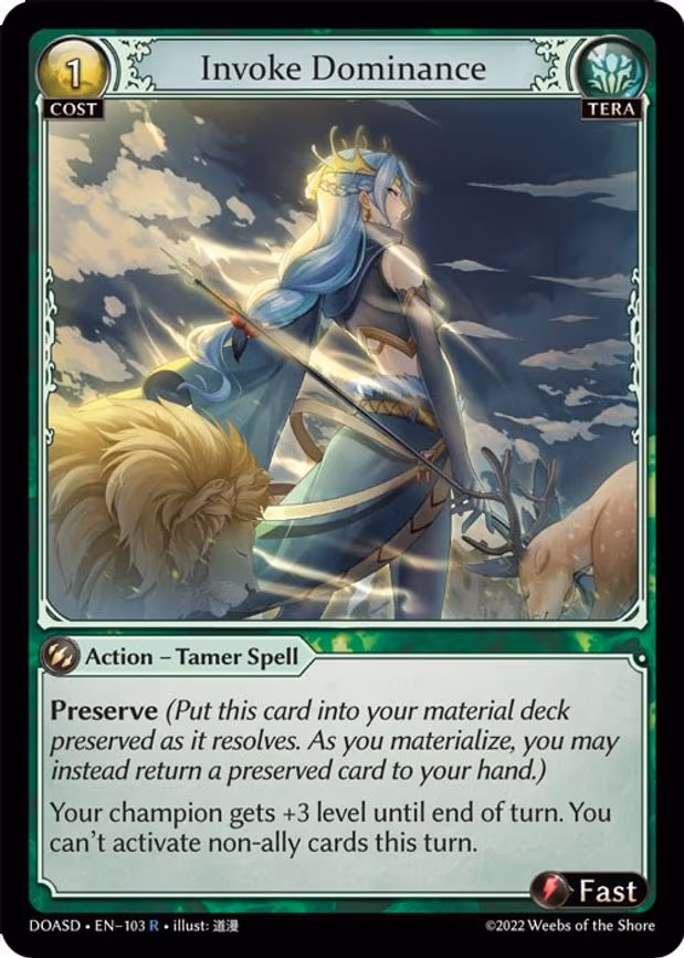 Invoke Dominance - Rare (103)