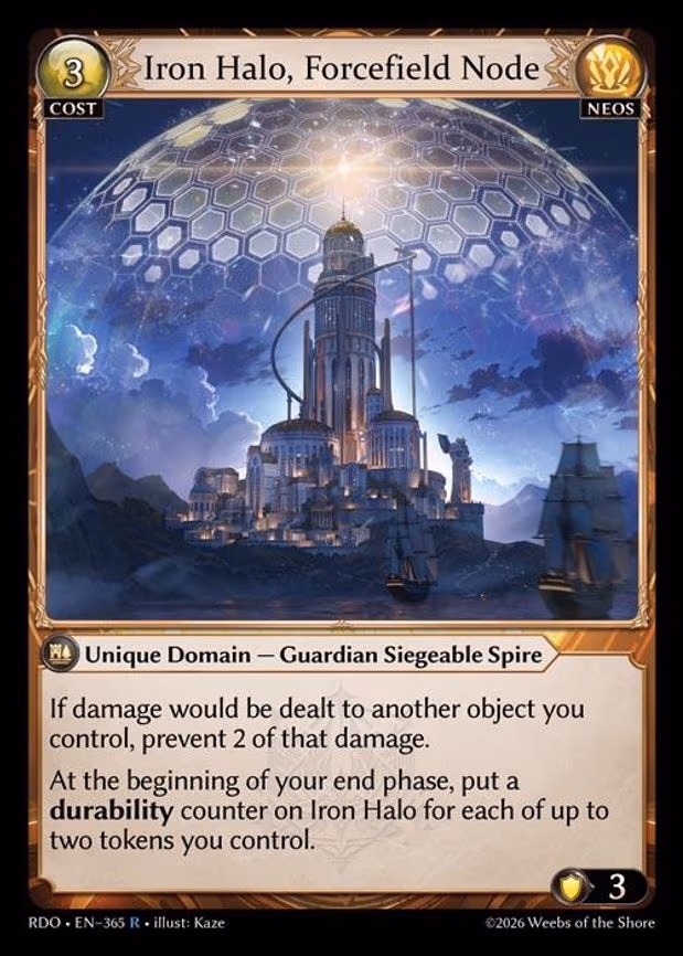 Iron Halo, Forcefield Node - Rare (365)