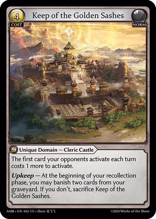 Keep of the Golden Sashes - Super Rare (055)