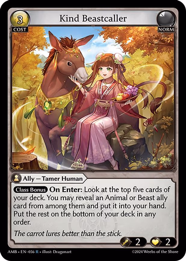 Kind Beastcaller - Rare (056)