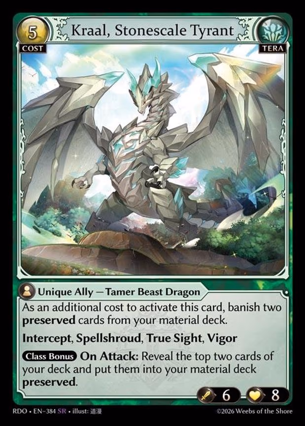 Kraal, Stonescale Tyrant