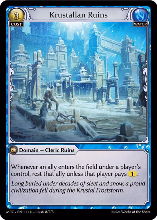 Krustallan Ruins - Uncommon (121)
