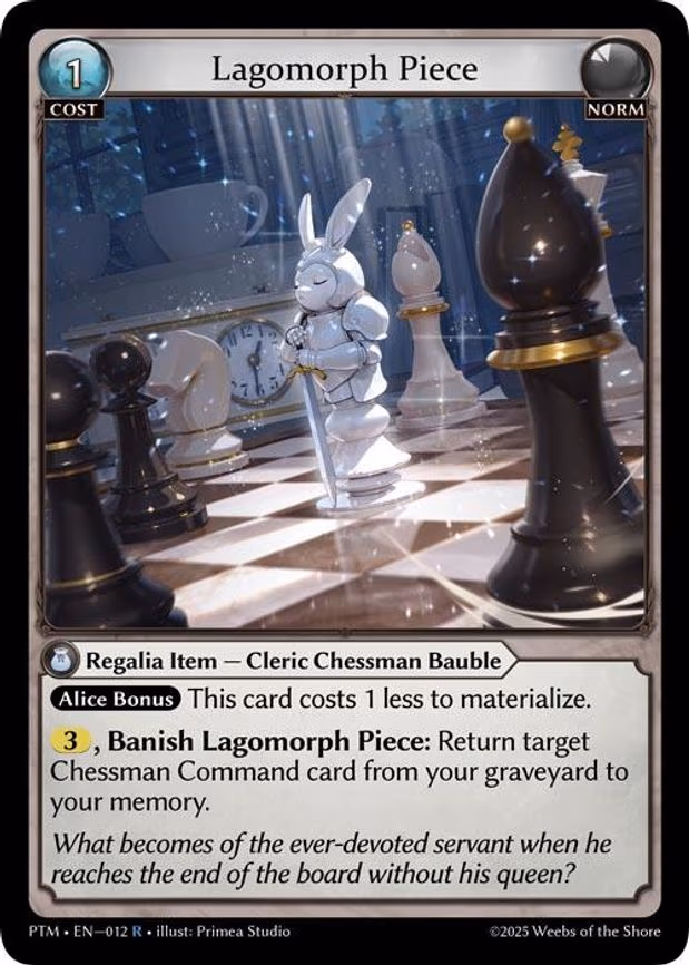 Lagomorph Piece - Rare (012)