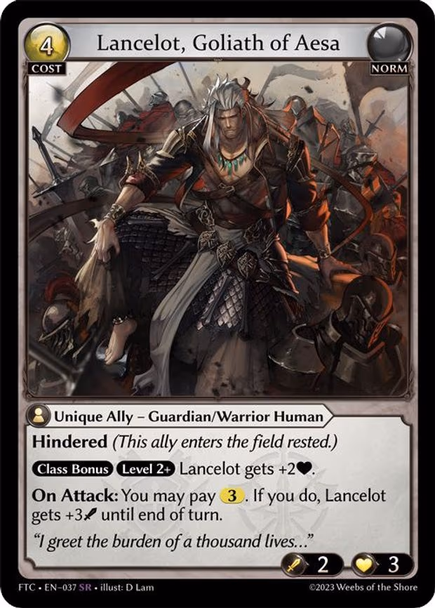 Lancelot, Goliath of Aesa