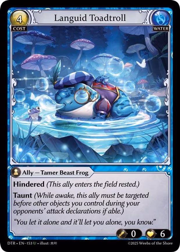 Languid Toadtroll - Uncommon (153)