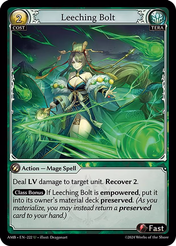 Leeching Bolt - Uncommon (222)