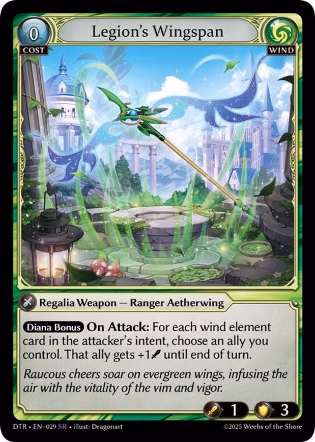Legion's Wingspan