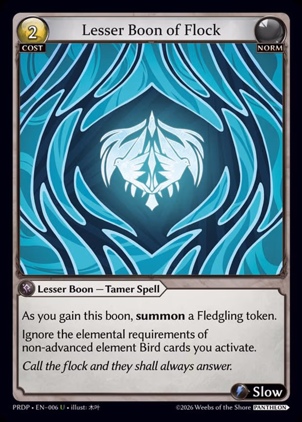 Lesser Boon of Flock - Uncommon (006)