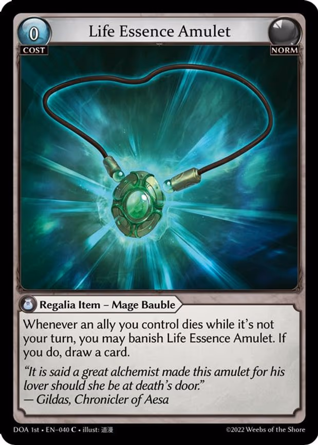 Life Essence Amulet