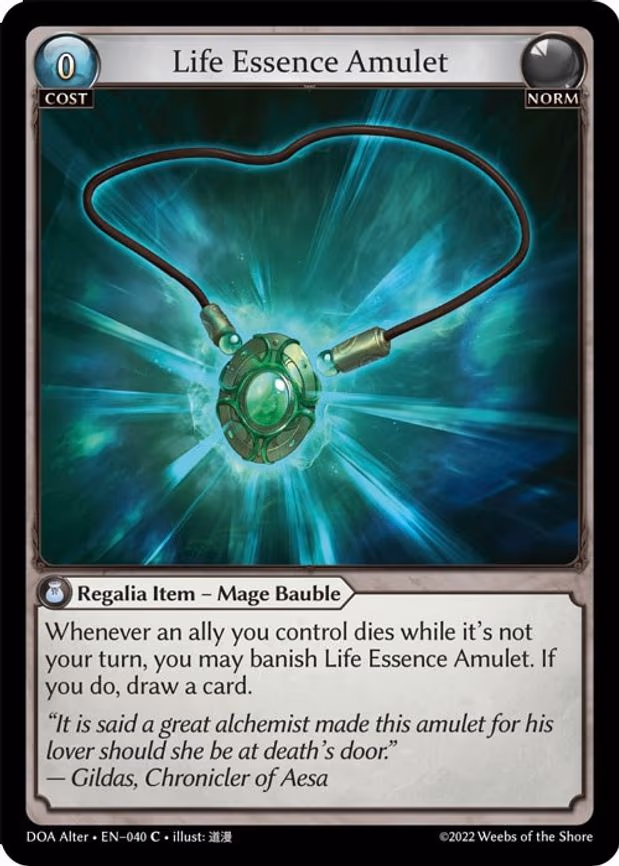 Life Essence Amulet