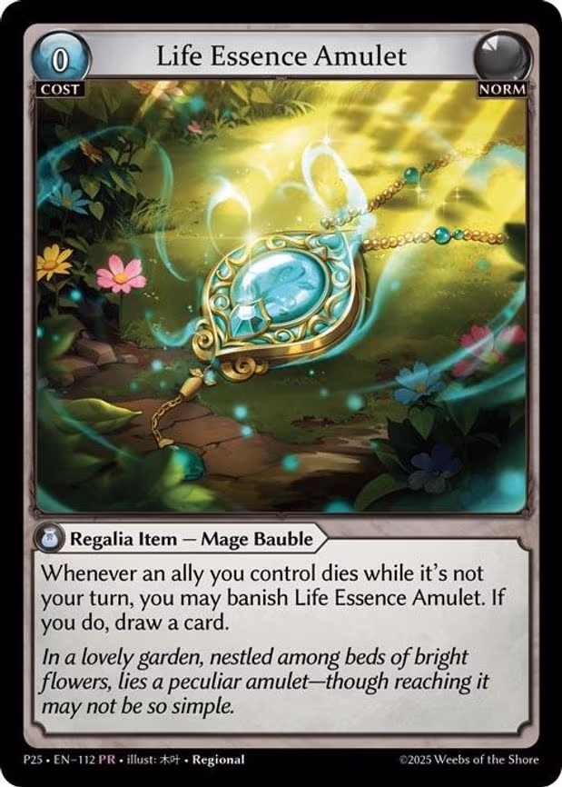 Life Essence Amulet