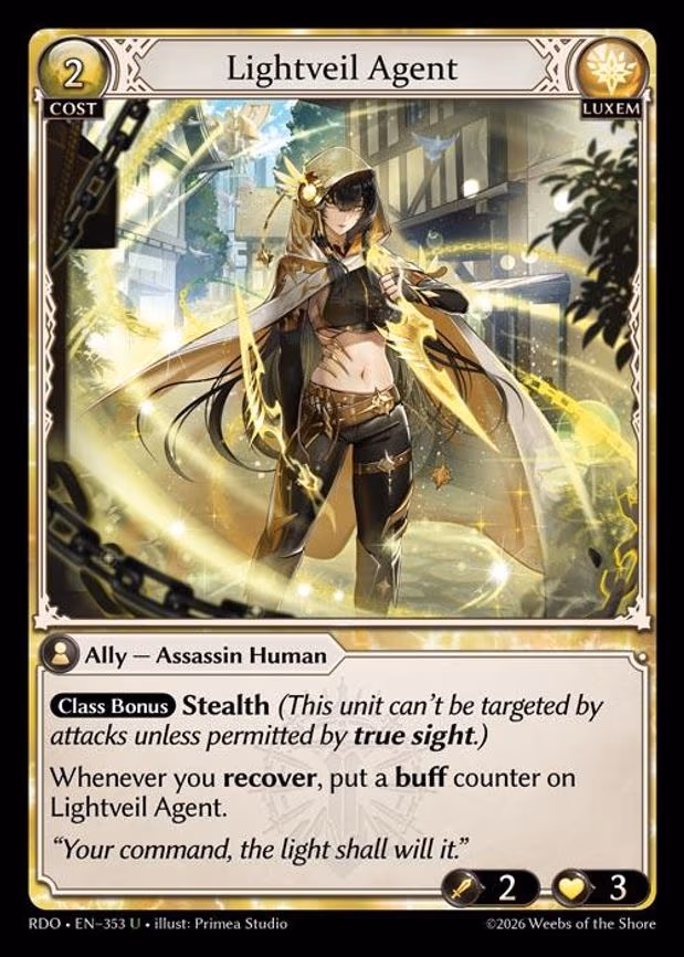 Lightveil Agent - Uncommon (353)