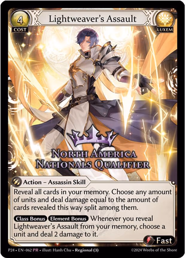 Lightweaver's Assault (North America Nationals Qualifier)