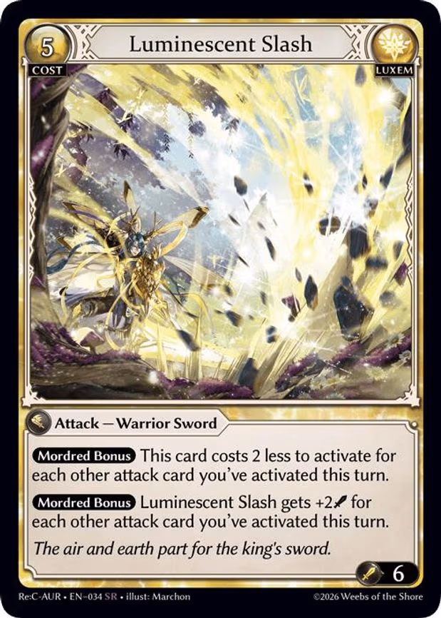 Luminescent Slash