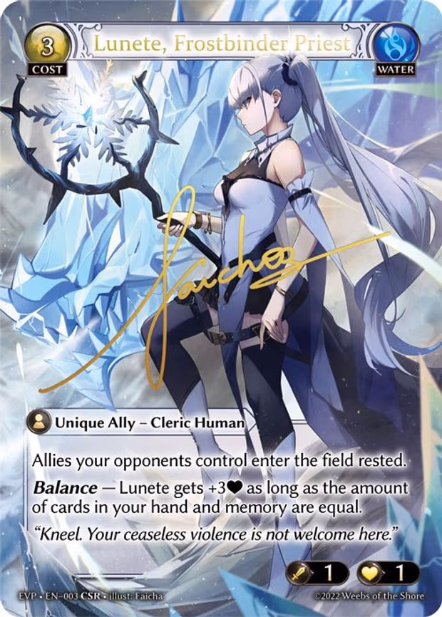 Lunete, Frostbinder Priest