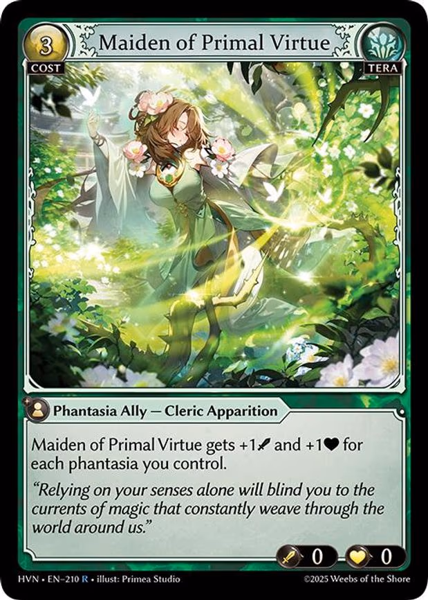 Maiden of Primal Virtue - Rare (210)