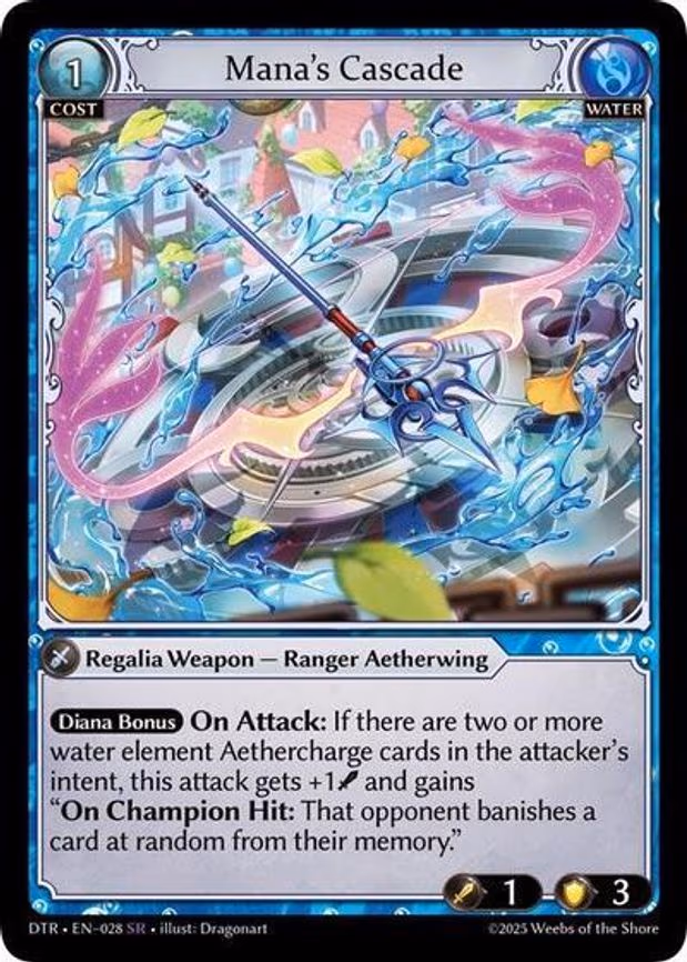 Mana's Cascade - Super Rare (028)