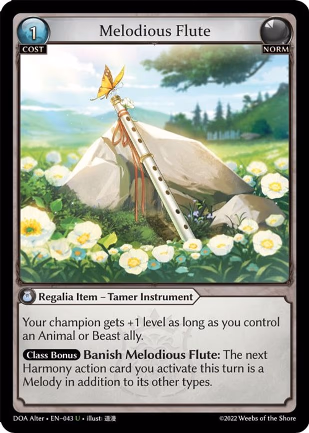 Melodious Flute - Uncommon (043)