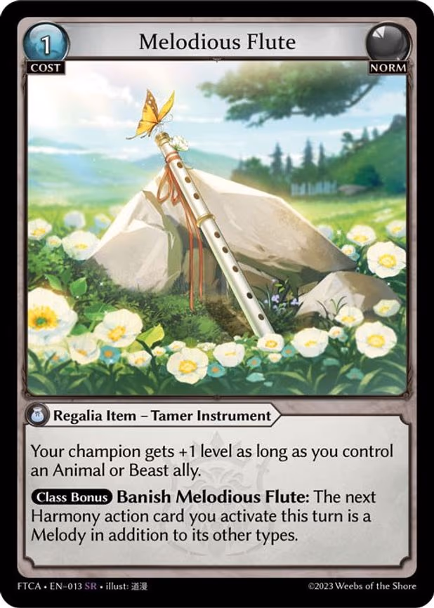 Melodious Flute - Super Rare (013)