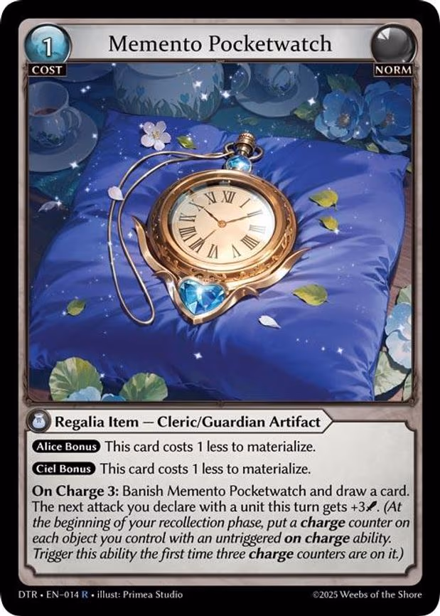Memento Pocketwatch - Rare (014)