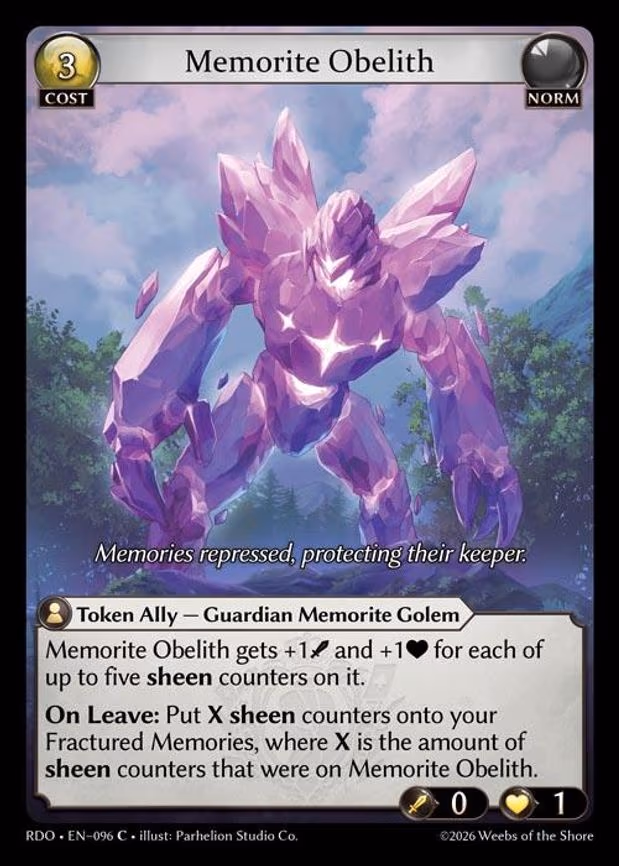 Memorite Obelith