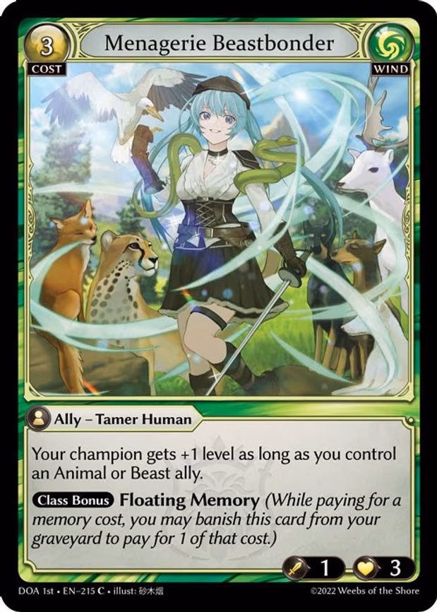 Menagerie Beastbonder - Common (215)