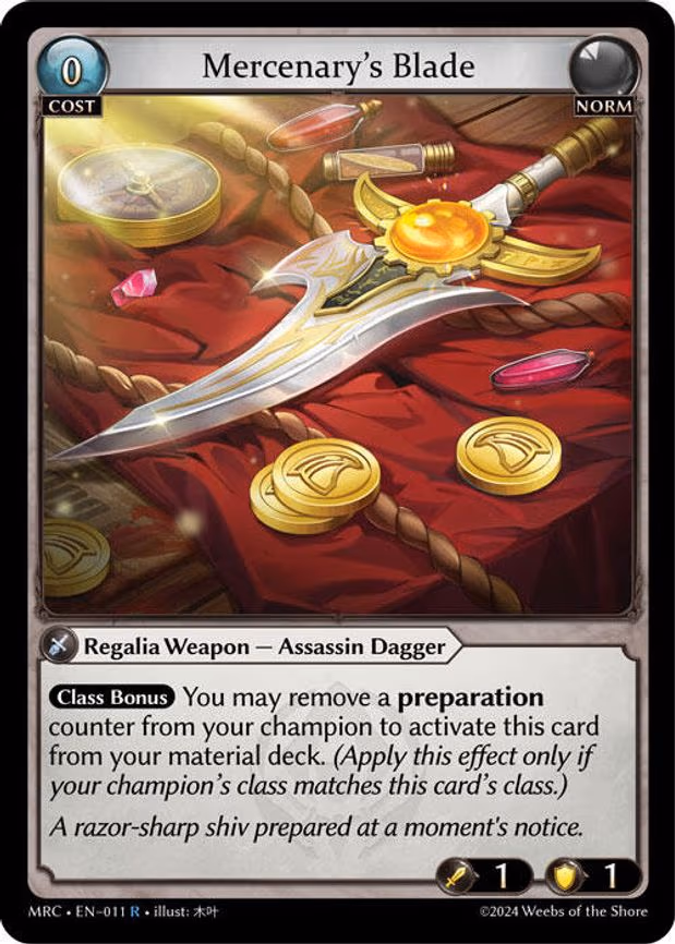 Mercenary's Blade