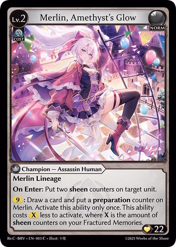 Merlin, Amethyst's Glow
