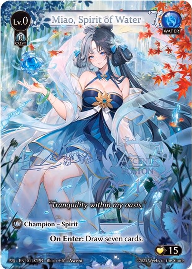 Miao, Spirit of Water - Collector Promo (011)