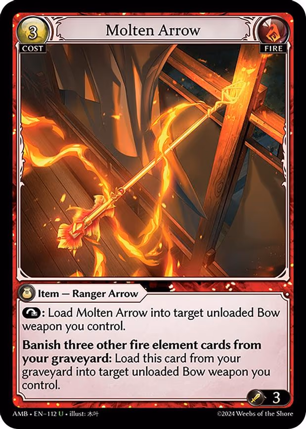 Molten Arrow - Uncommon (112)