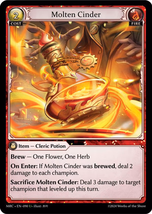 Molten Cinder - Uncommon (090)