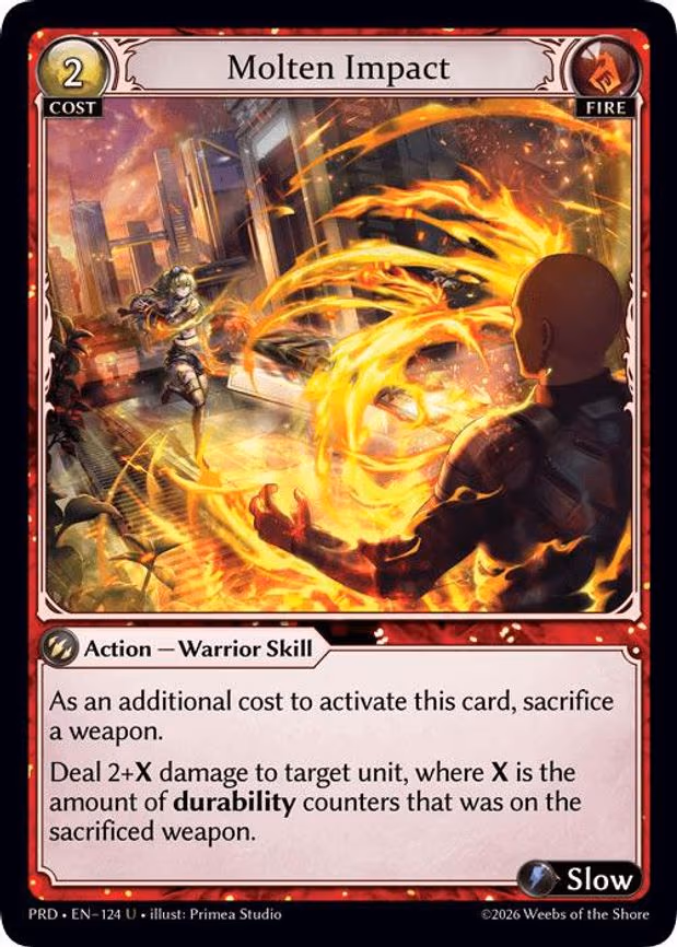 Molten Impact - Uncommon (124)