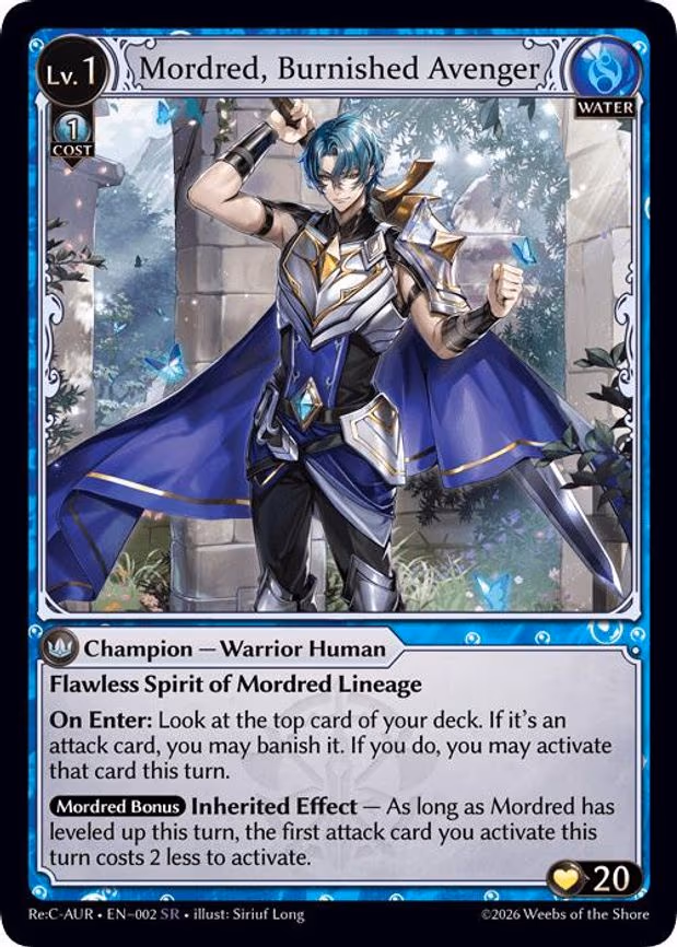 Mordred, Burnished Avenger