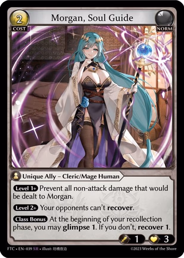 Morgan, Soul Guide - Super Rare (039)