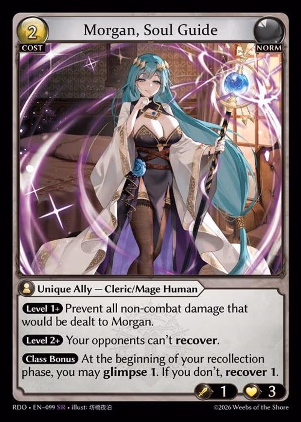 Morgan, Soul Guide - Super Rare (099)