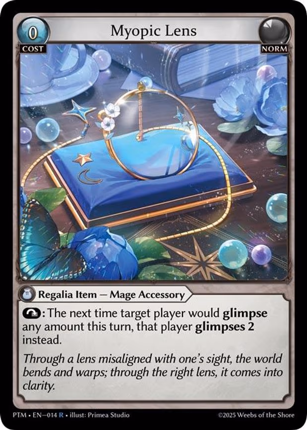 Myopic Lens - Rare (014)