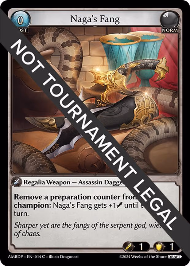 Naga's Fang - Common (014)