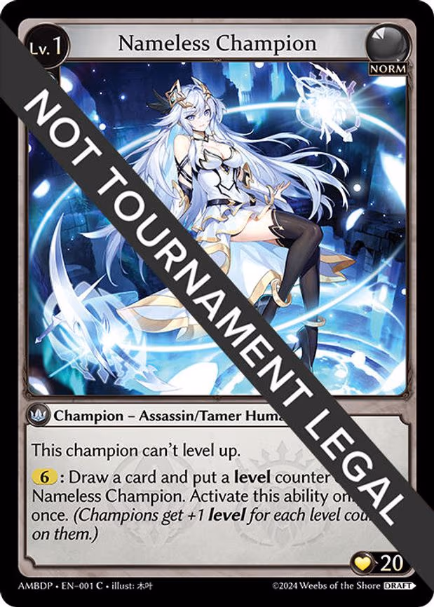 Nameless Champion (Assassin/Tamer) - Common (001)