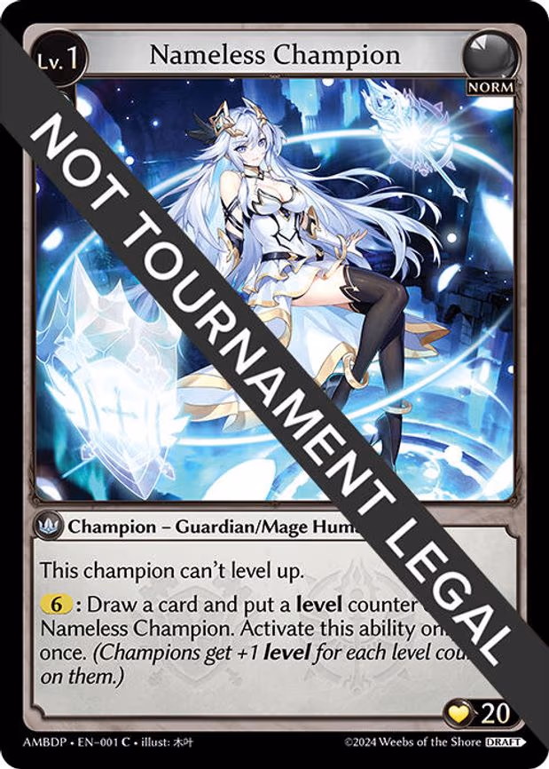 Nameless Champion (Guardian/Mage) - Common (001)