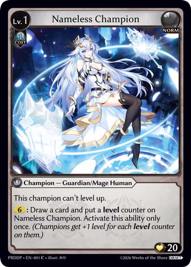 Nameless Champion (Guardian/Mage) - Common (001)