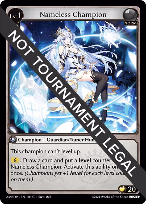 Nameless Champion (Guardian/Tamer) - Common (001)